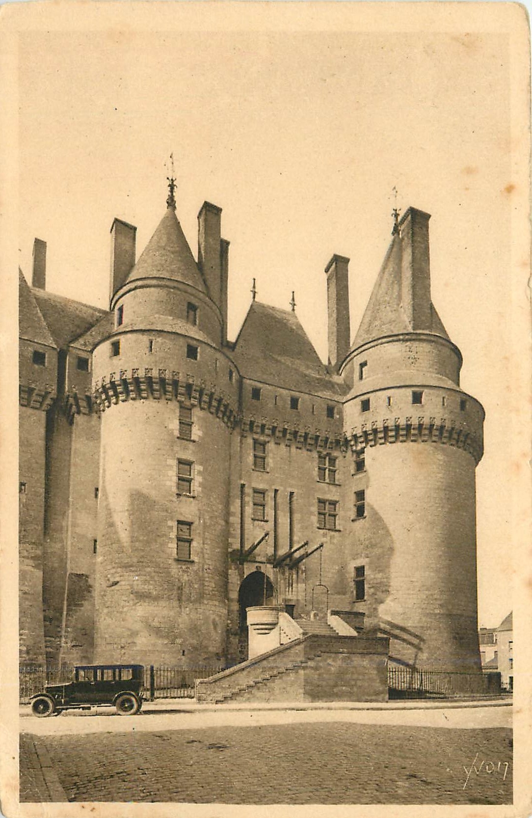 CPA Chateau de Langeais Indre et Loire 