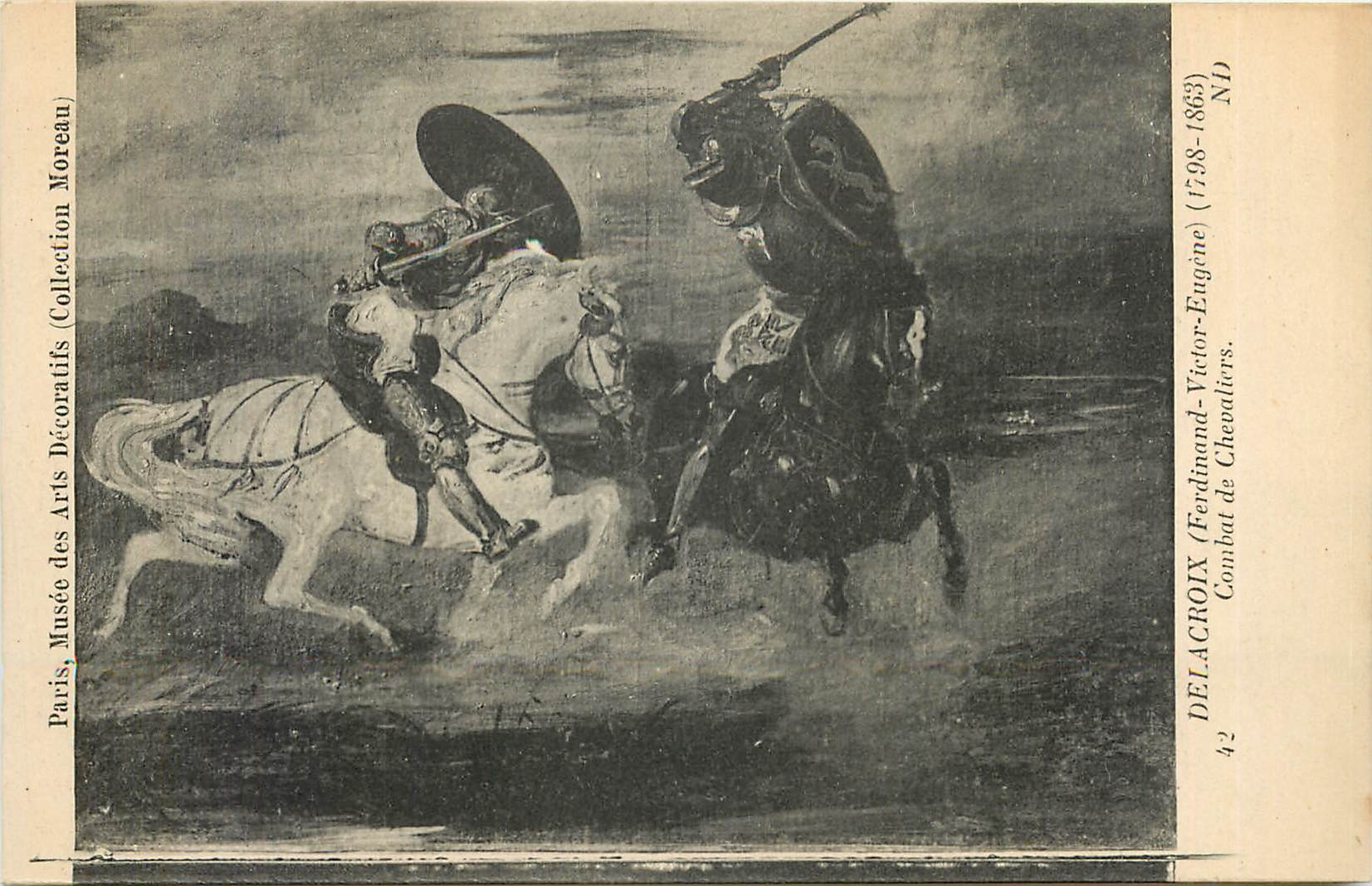 CPA Paris Musee des Arts Decoratifs Delacroix Ferdinant Victor Eugene 