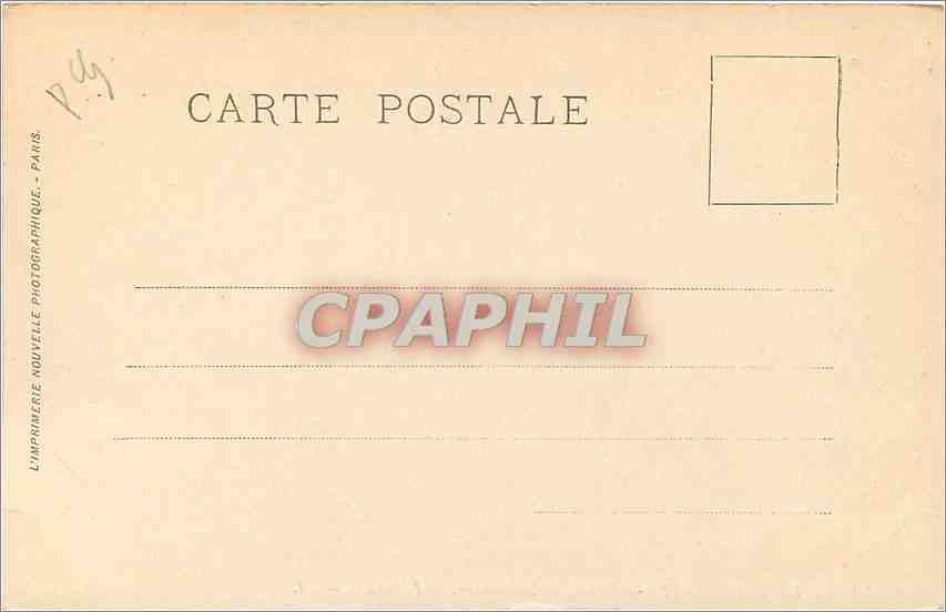 CPA Musee de Versailles Bataille de Taillebourg Delacroix  — Verso
