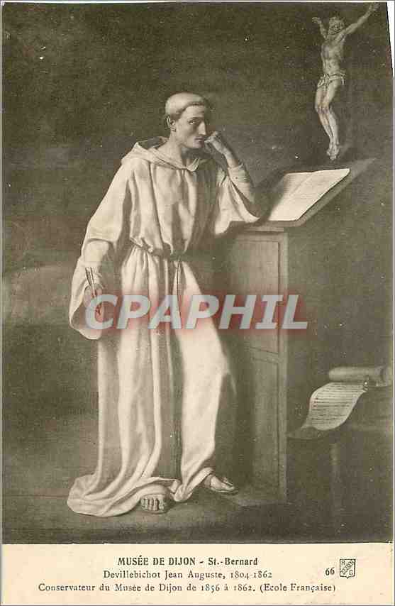 CPA Musee de Dijon St Bernard Devillebichot Jean Auguste 