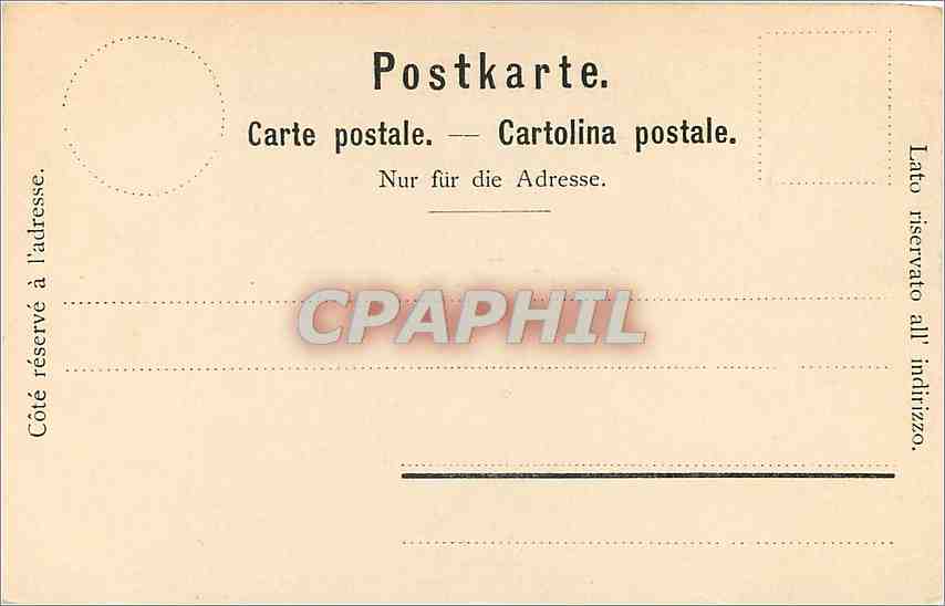 CPA Niklaus Manuel Deutsch Enthauptung Johannis Basel  — Verso