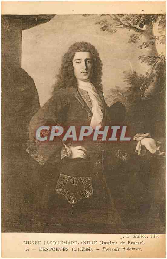 CPA Musee Jacquemart Andre Institut de France Desportes Portrait d'homme 