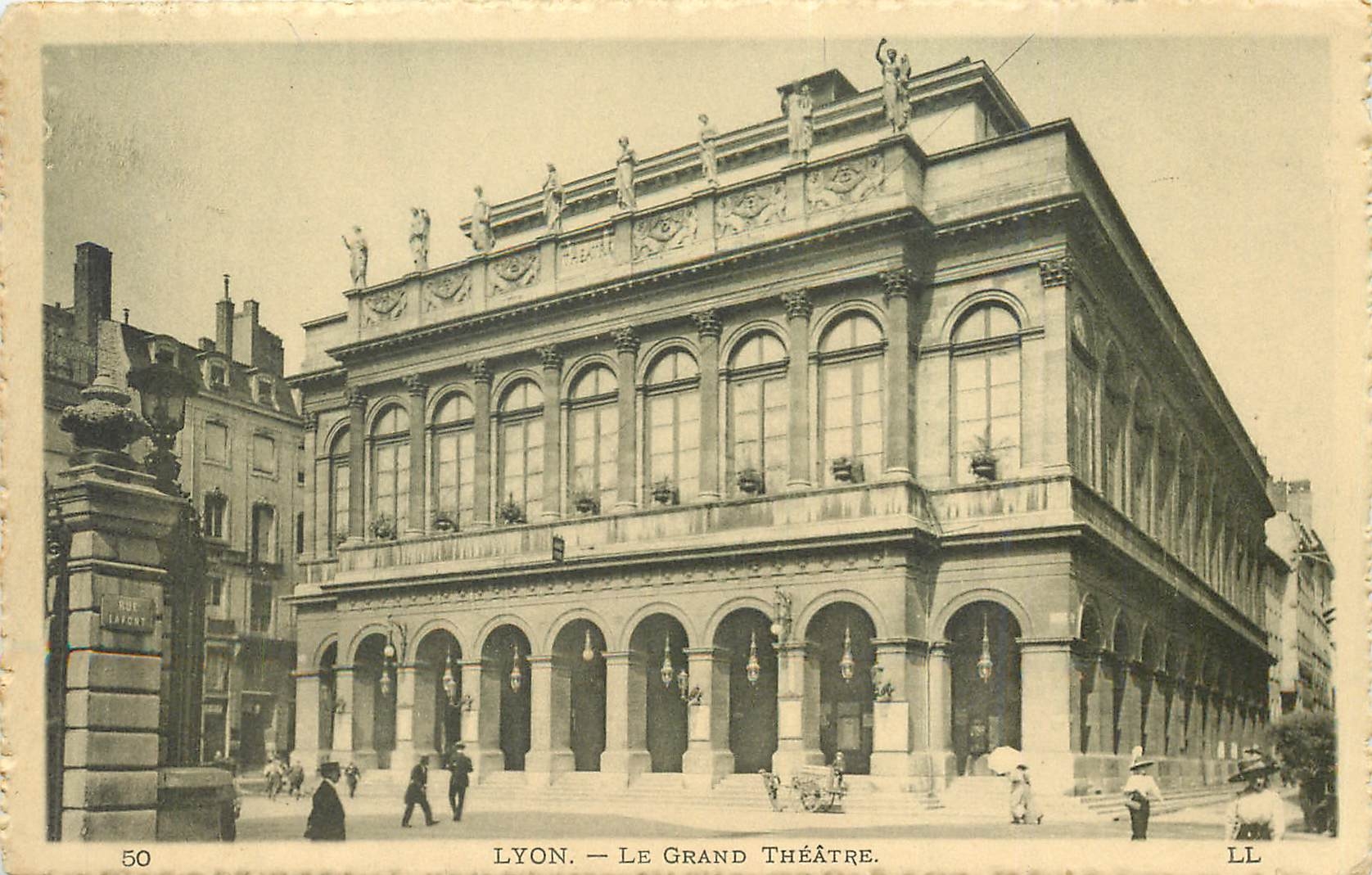 CPA Lyon Le Grand Theatre 