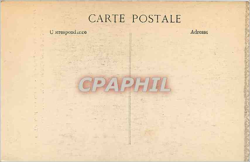 CPA Marseille Musee de Longchamp Coypel Antoine Charles  — Verso