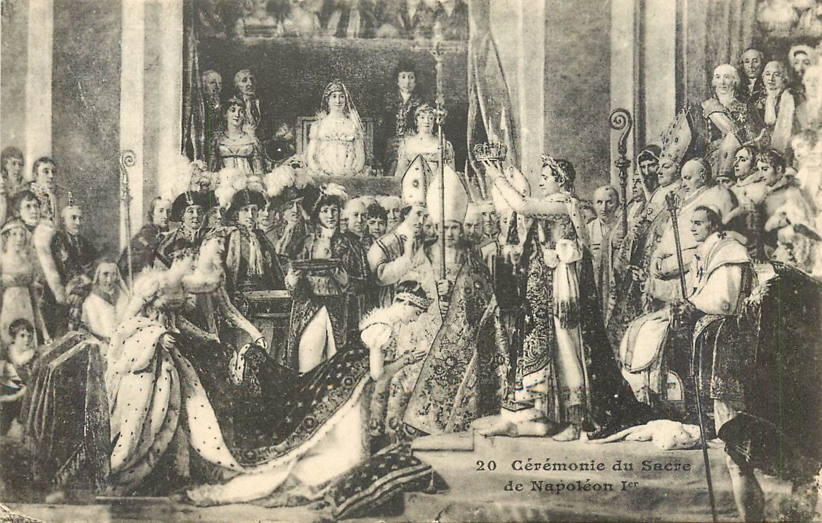 CPA Ceremonie du Sacre de Napoleon 