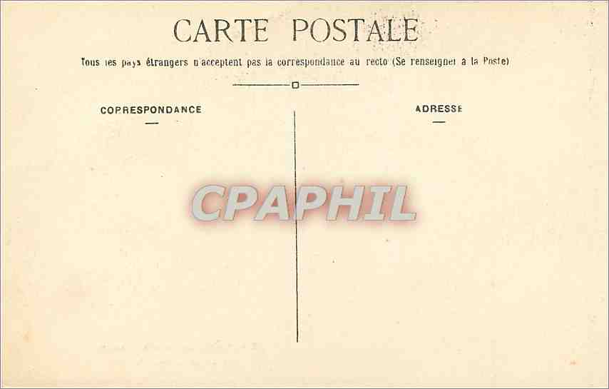 CPA Ceremonie du Sacre de Napoleon  — Verso