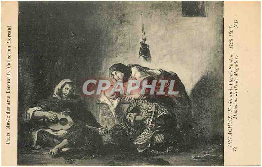 CPA Paris Musee des Arts Decoratifs Delacroix 