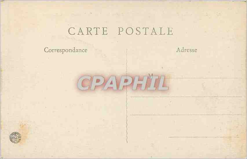 CPA Lyon Vue Generale des Quartiers de Perrache et la Guillotiere  — Verso