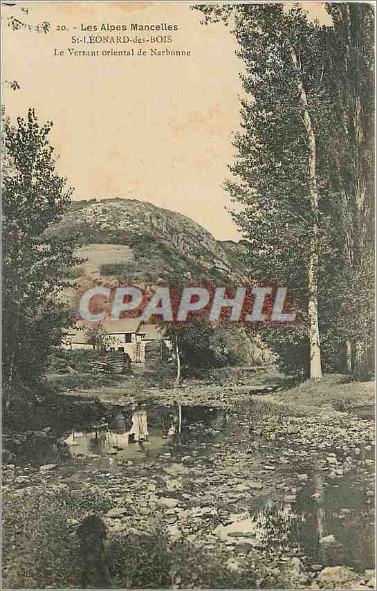 CPA St Leonard des Bois Le Versant oriental de Narbonne 