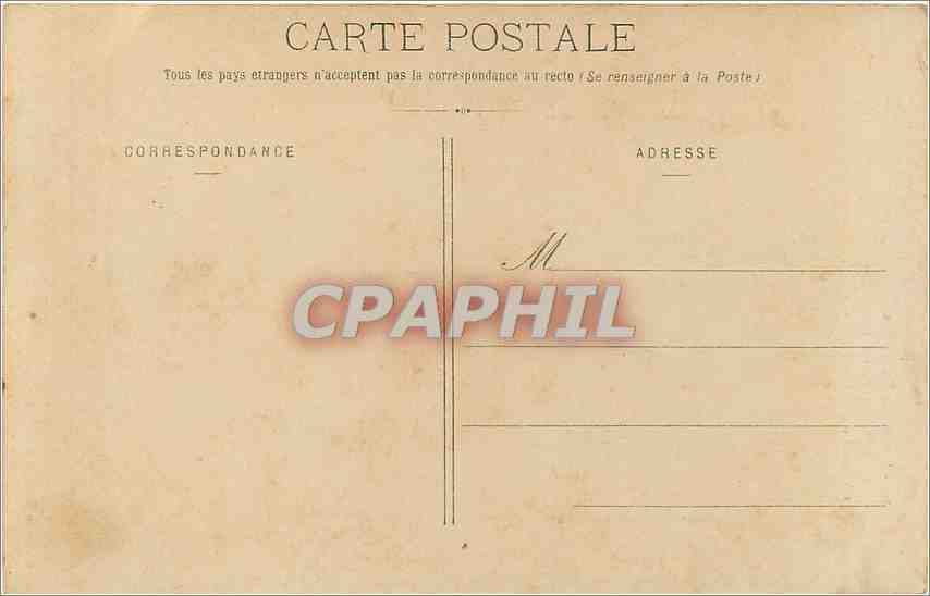 CPA St Leonard des Bois Le Versant oriental de Narbonne  — Rückseite