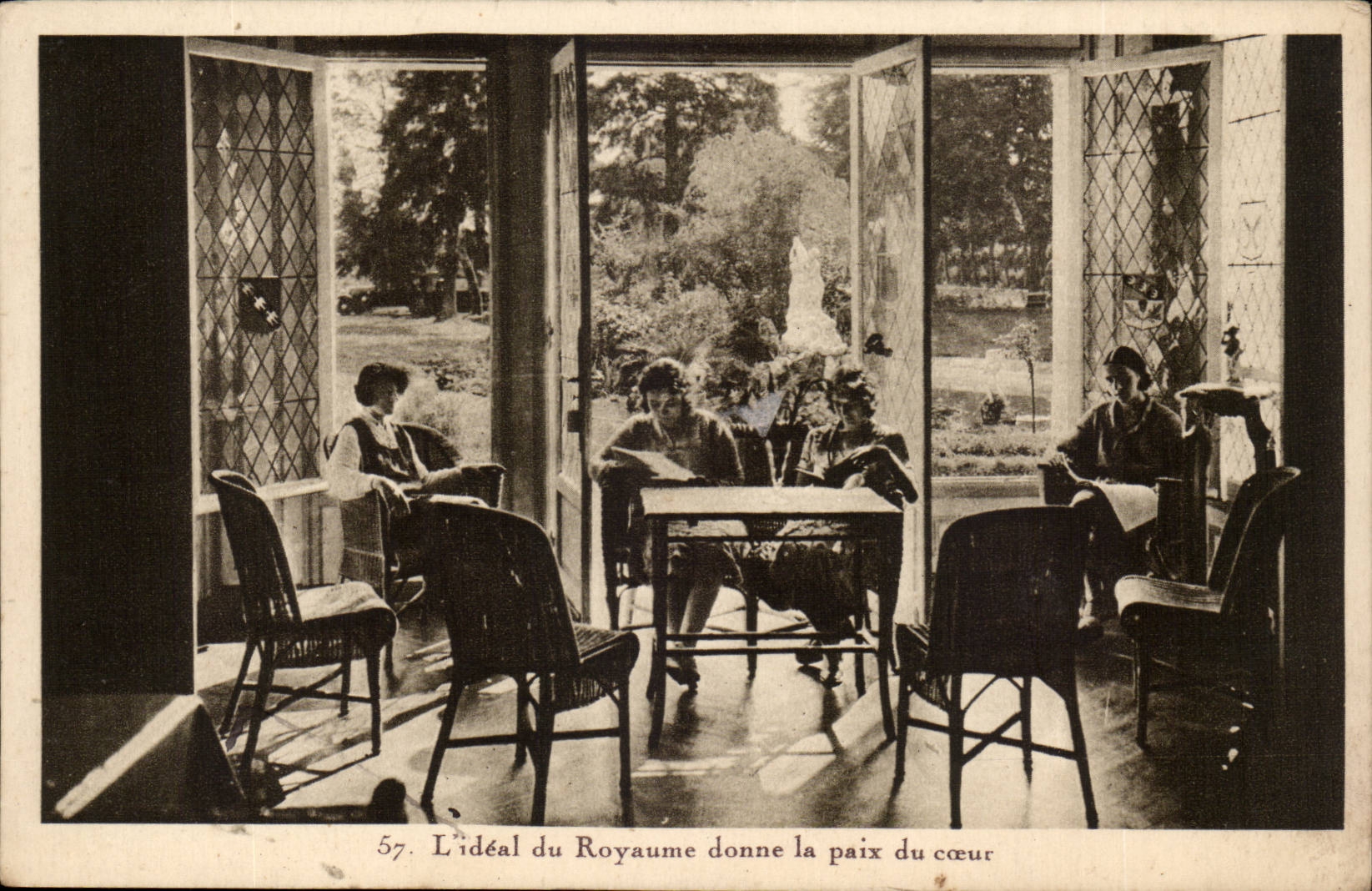 CPA L'ideal du royaume donne la paix du coeur
