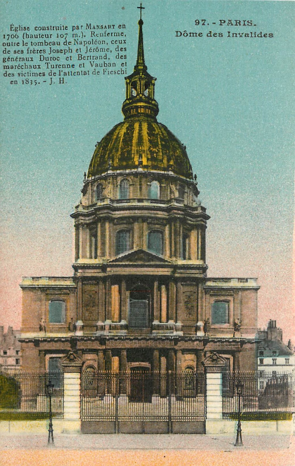 CPA Paris Dome des Invalides 
