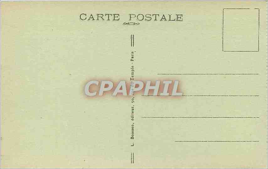 CPA Paris Place de la Concorde  — Rückseite