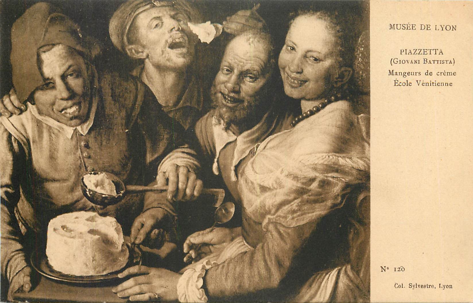 CPA Musee de Lyon Piazzetta Giovani Battista 