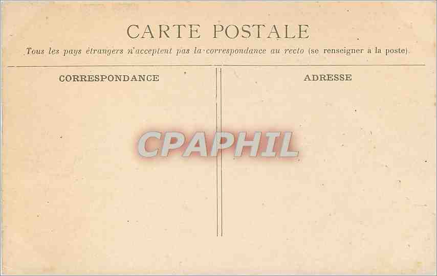 CPA La Cite de Carcassonne La Porte d'Aude Entree principale de l'Ouest  — Verso