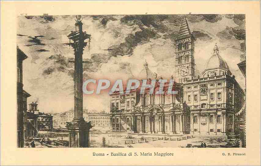 CPA Roma Basilica di S Maria Maggiore 