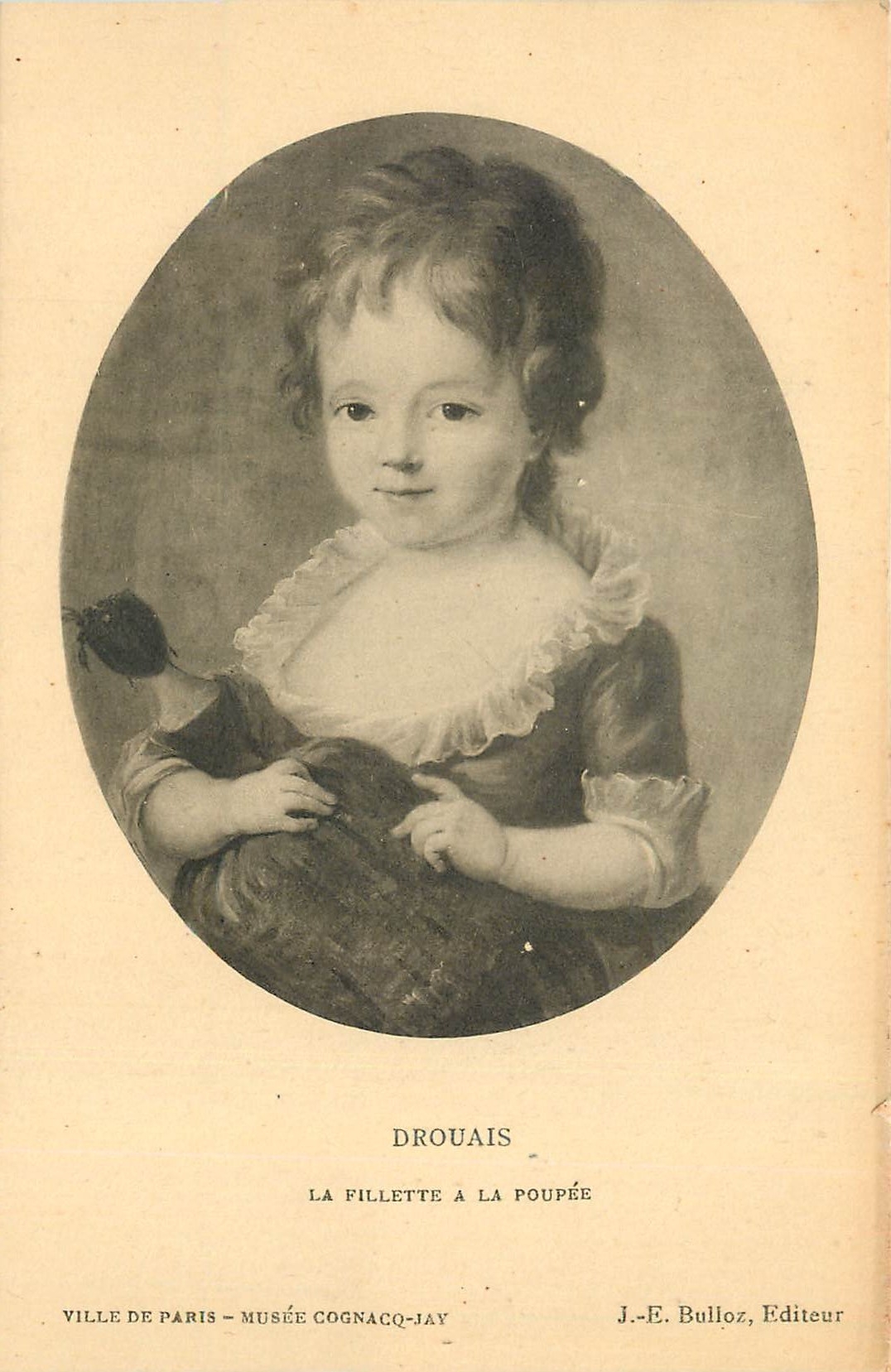 CPA Drouais La Fillette a La Poupee 