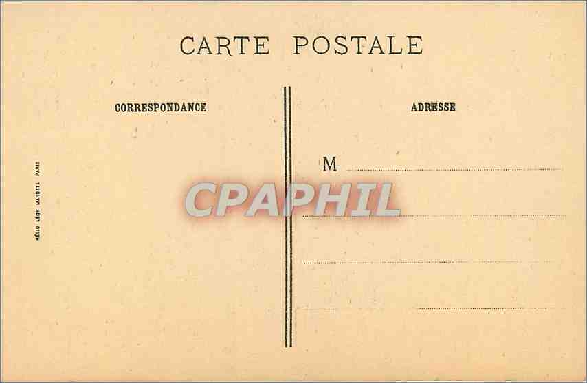 CPA Drouais L'Enfant au Chat  — Verso