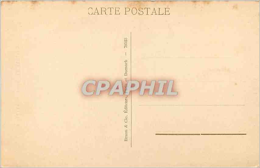 CPA Vienne Durer Trophee Italien  — Rückseite