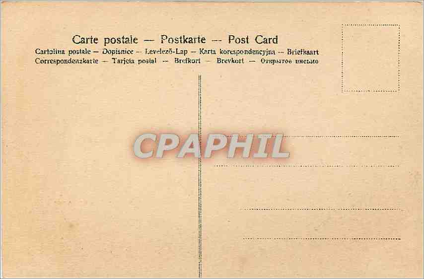 CPA Durer Bildnis des Michael Wolgemut  — Verso
