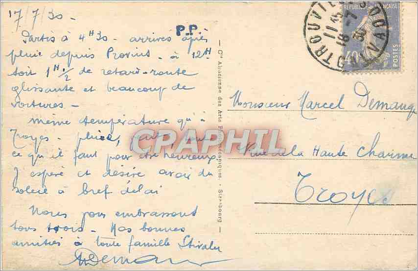 CPA Deauville La Plage Fleurie Parterres Fleuris et Normandy Hotel  — Rückseite