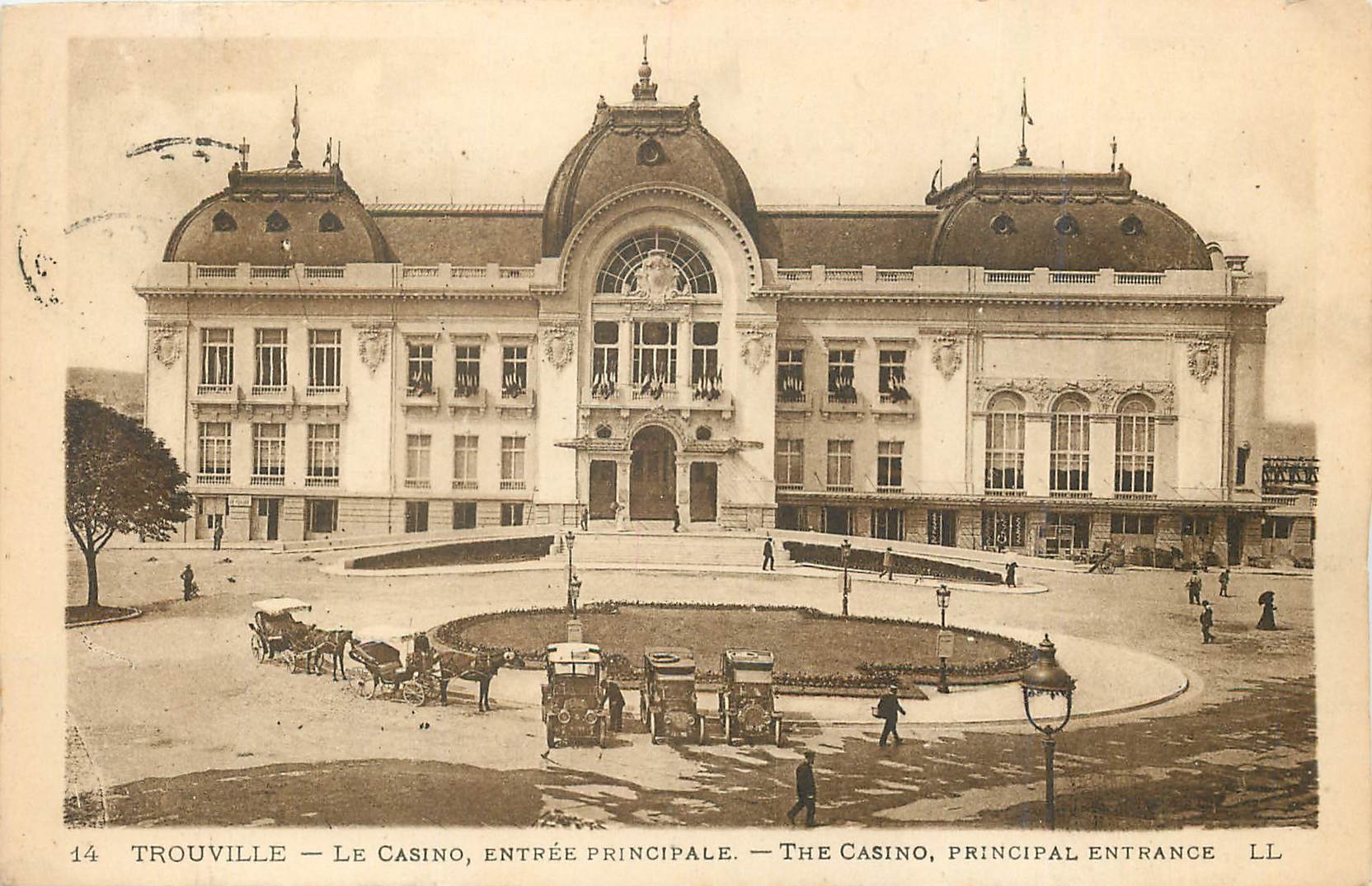 Trouville — Le Casino, entrée principale — LL