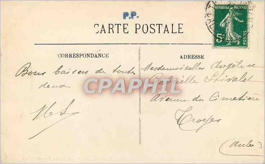 TROUVILLE — Les Roches Noires — LL. — n°93 — Rückseite