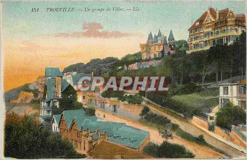 Trouville — Un groupe de Villas — Li