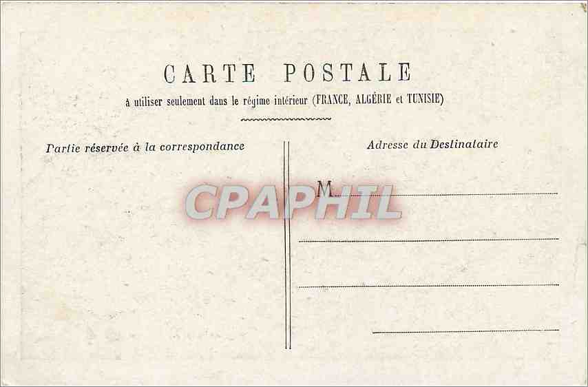 CPA Paris Le Pont Alexandre et le Petit Palais  — Verso