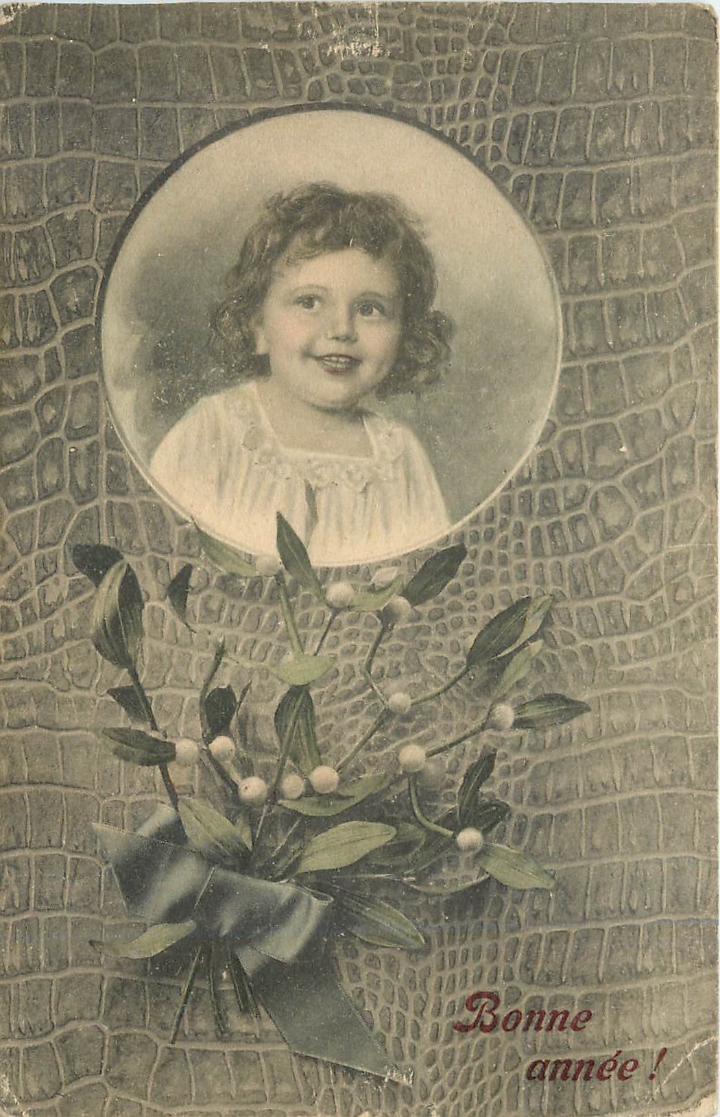 CPA Bonne Annee Enfant