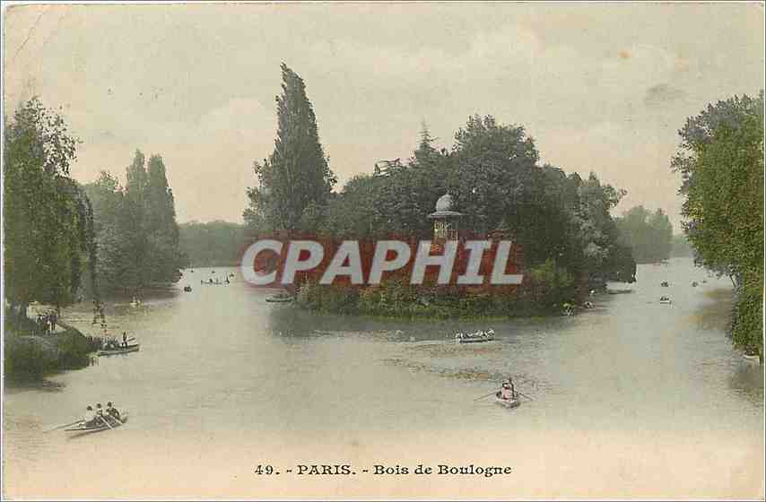 CPA Paris Bois de Boulogne 