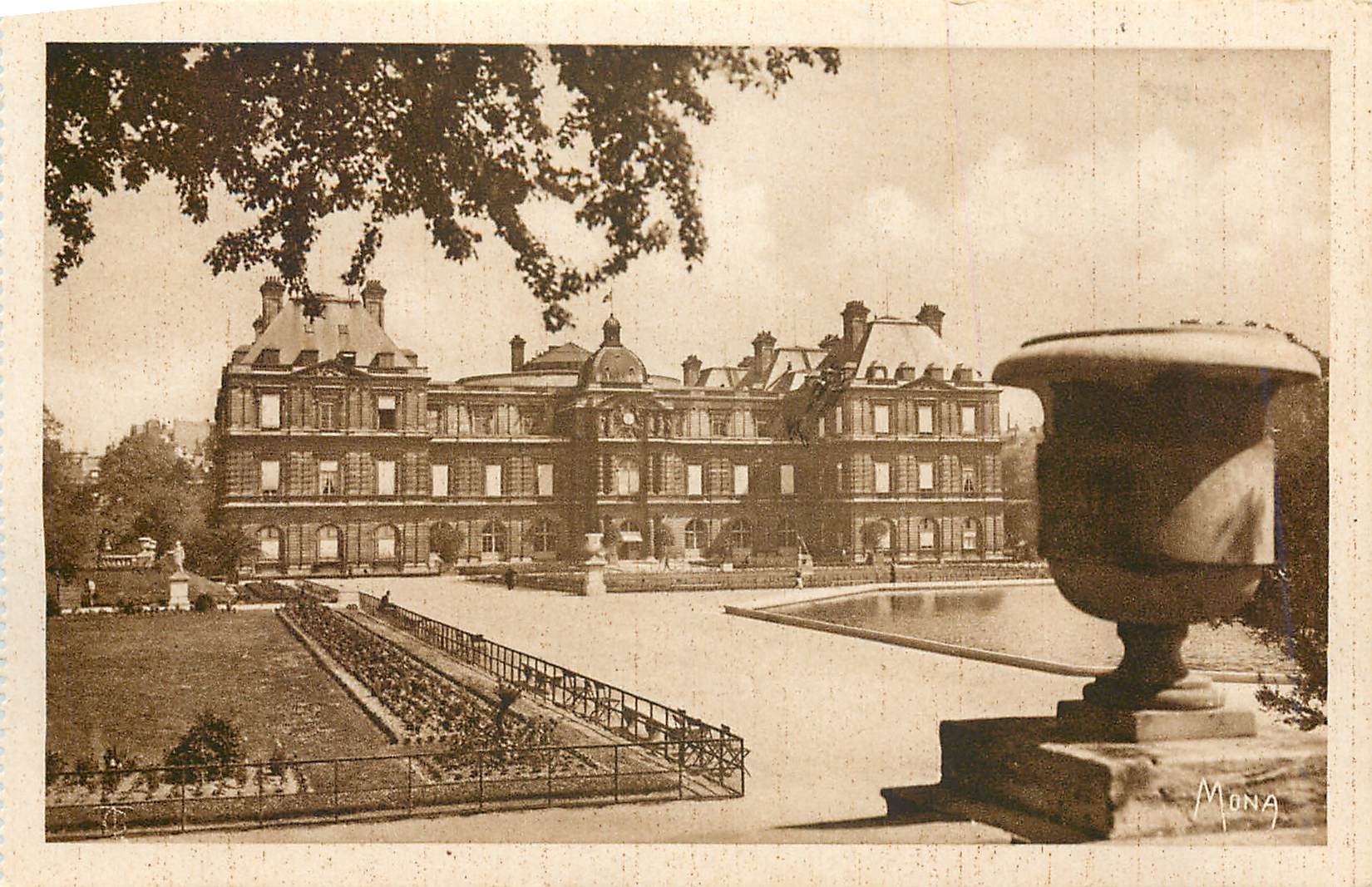 CPA Les Petits Tableaux de Paris Le Palais du Luxembourg 