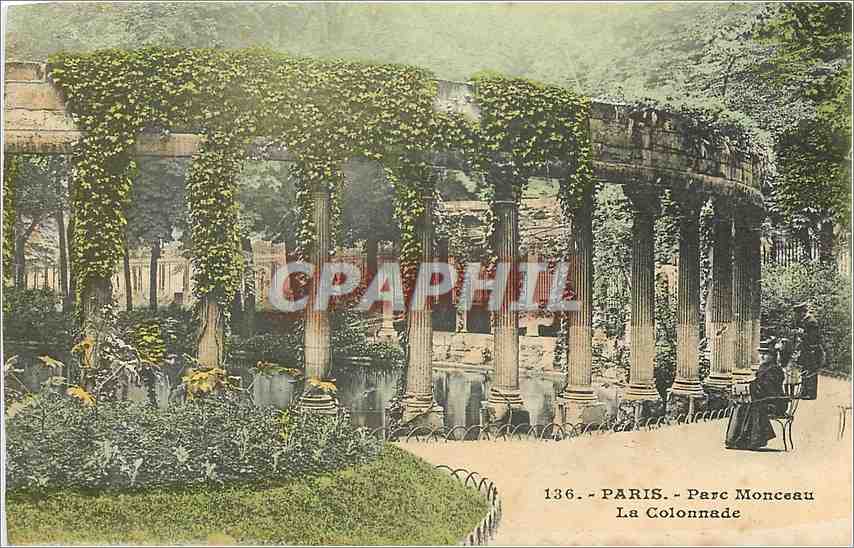 CPA Paris Parc Monceau La Colonnade 
