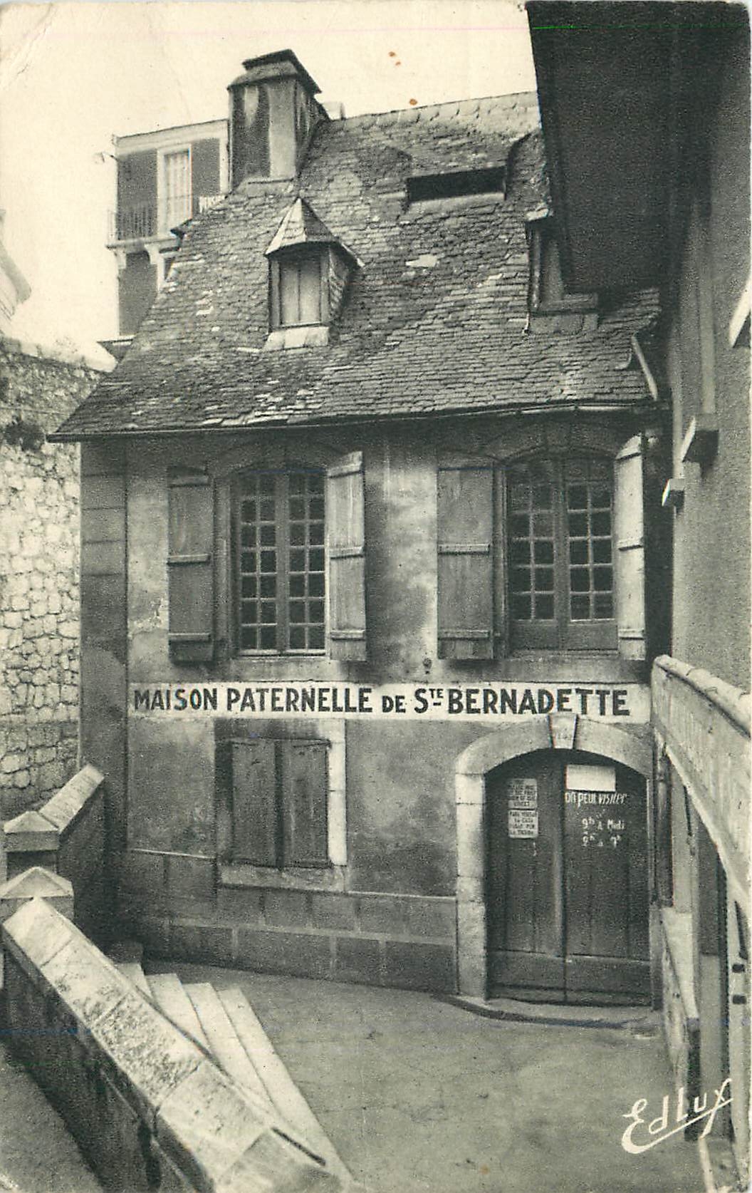 Maison Paternelle de Sainte Bernadette — Lourdes — Édition Edlux
