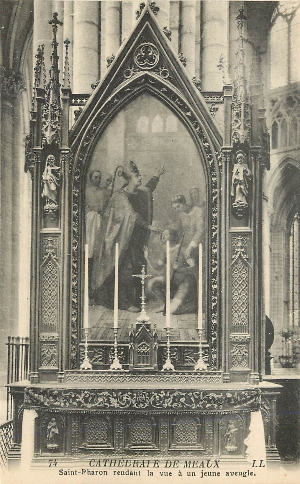 CPA Cathedrale de Meaux Saint Pharon 