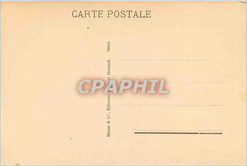 CPA Windsor Hans Holbein Anne de Boleyn  — Rückseite