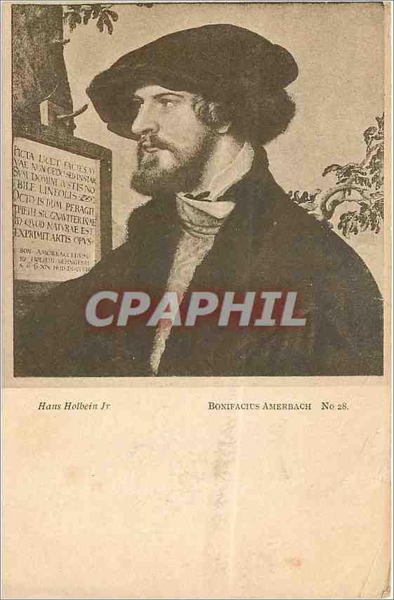 CPA Hans Holbein Bonifacius Amerbach 