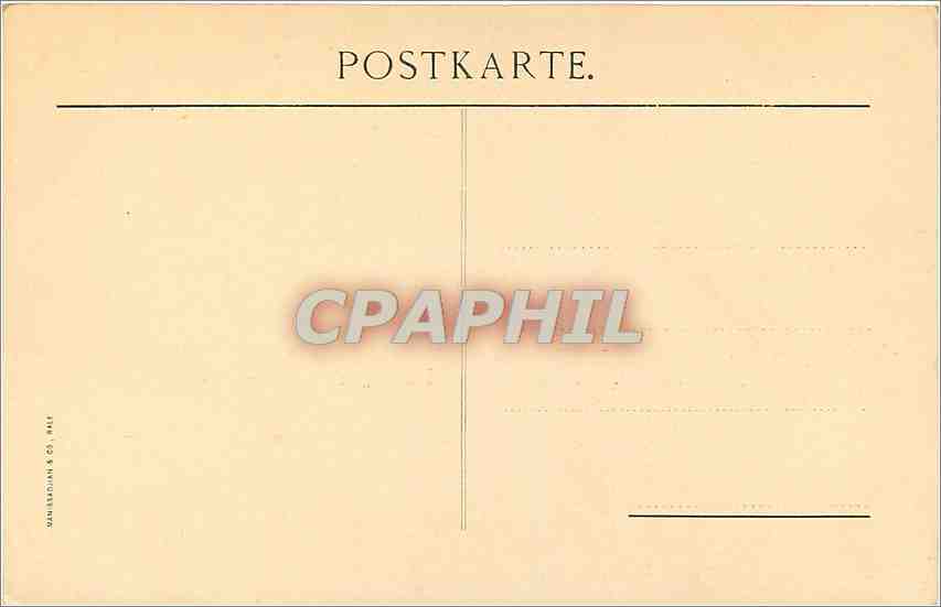 CPA H Holbein d J Federzeichnung aus dem Lob der Narrheit  — Back