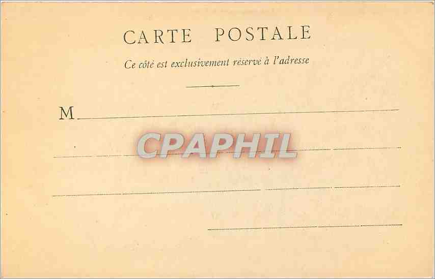CPA Philippe Le Bon  — Verso