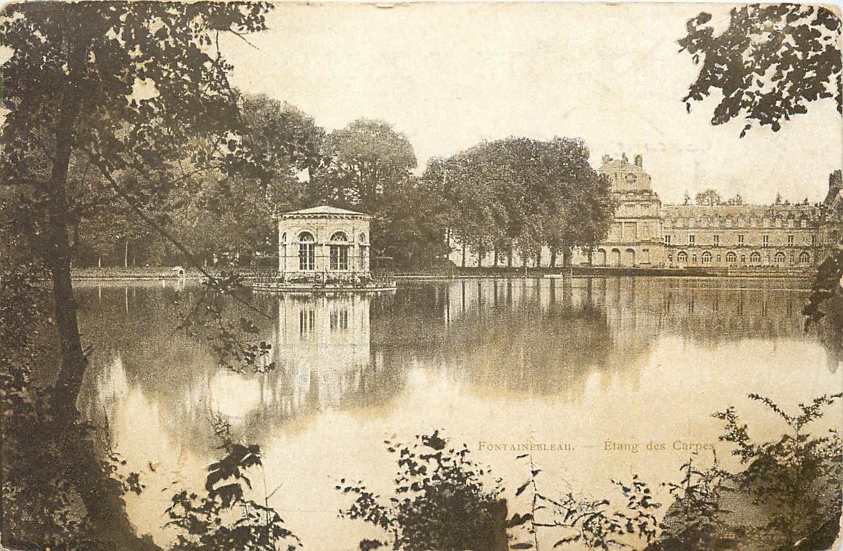 Fontainebleau — Étang des Carpes — Verlag unbekannt, Seriennummer nicht sichtbar
