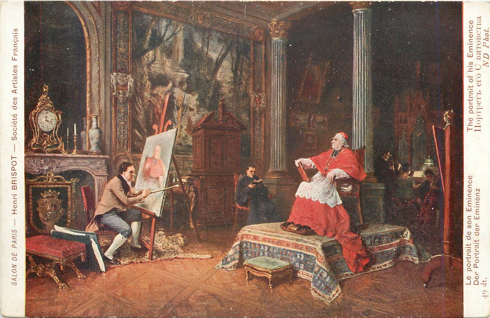 CPA Salon de Paris Henri Brispot 