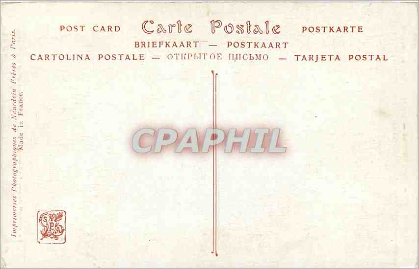 CPA Salon de Paris Henri Brispot  — Verso