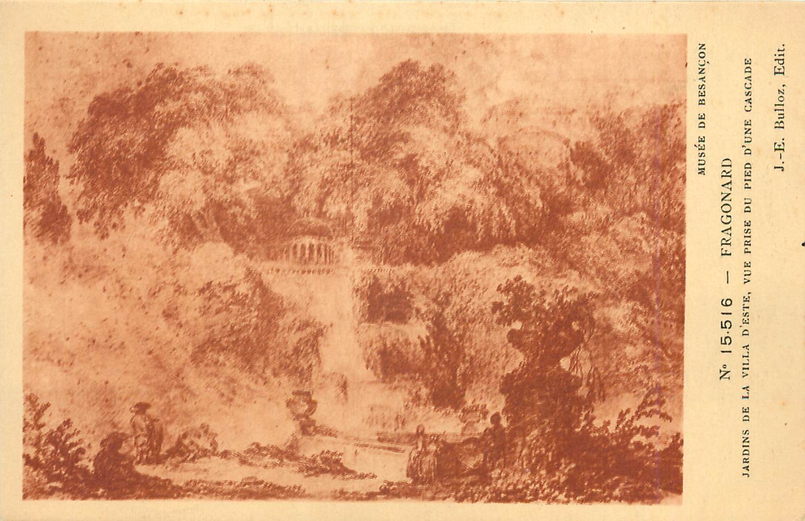 CPA Fragonard Jardins de la Villa d'Este 