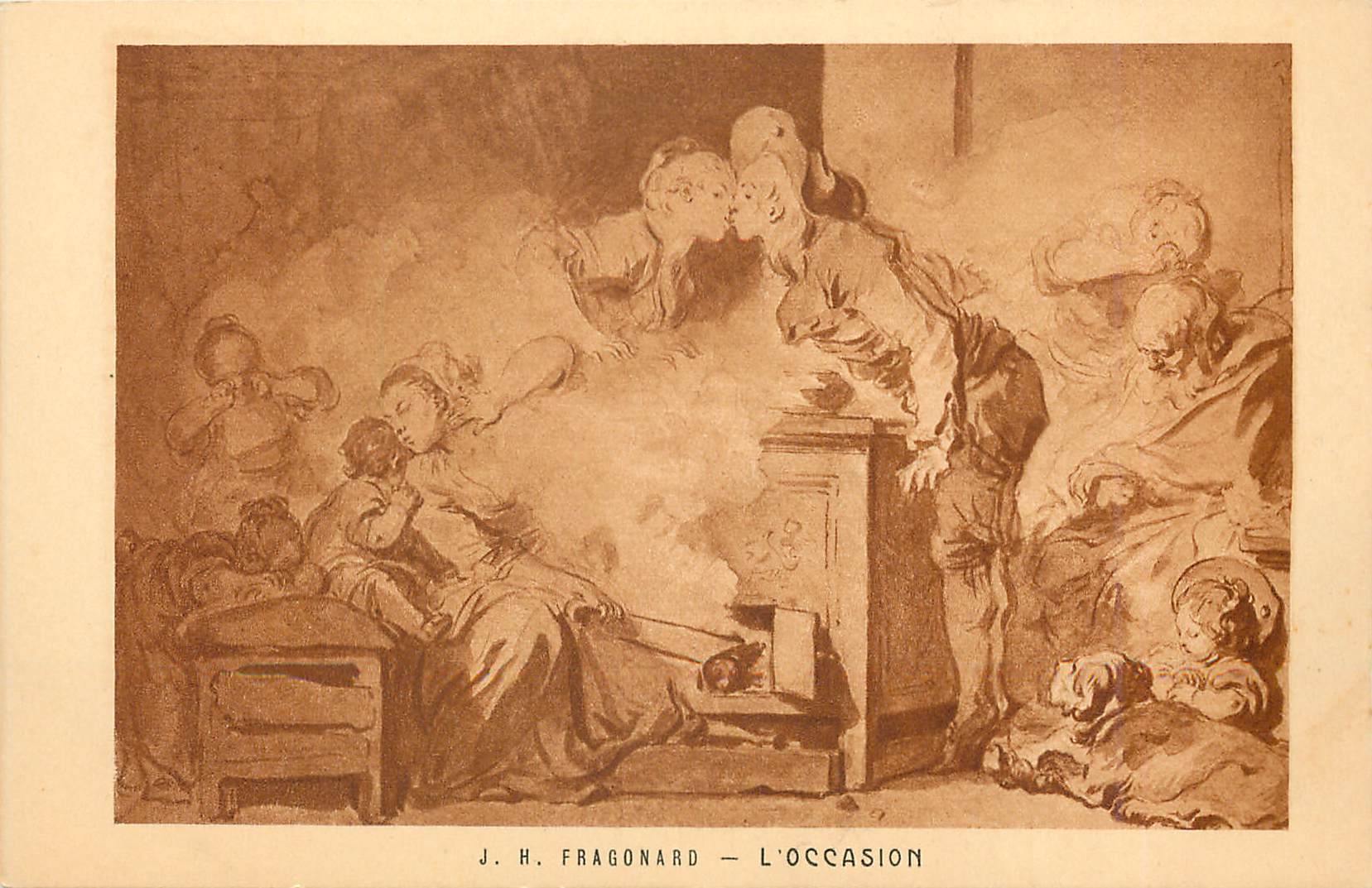 CPA Fragonard L'Occasion 