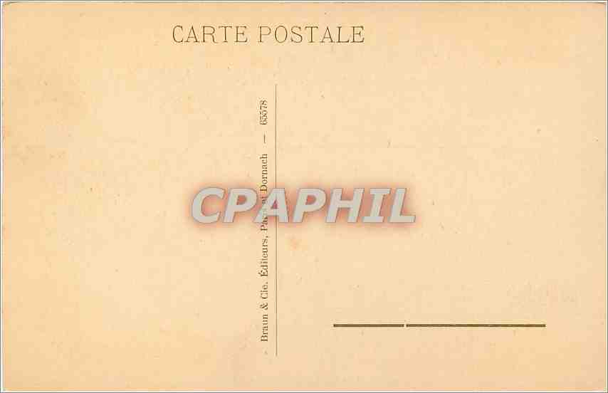 CPA Fragonard L'Occasion  — Rückseite
