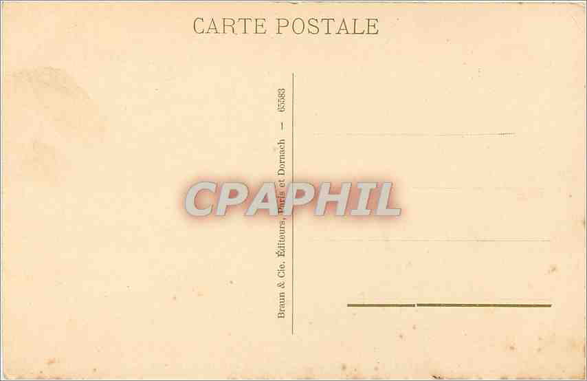 CPA Fragonard Terrasse d'Une Villa Italienne  — Rückseite