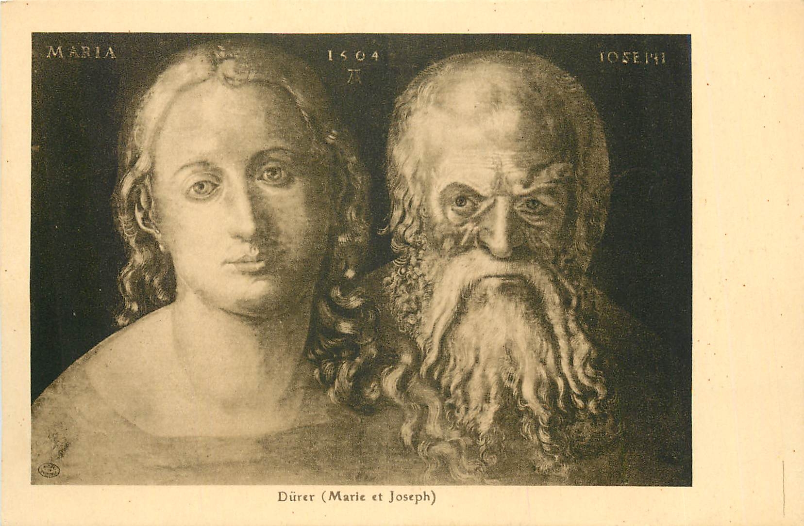 CPA Durer Marie et Joseph 
