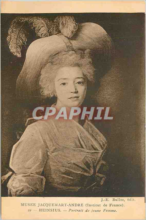 CPA Musee Jacquemart Andre Institut de France Heinsius 
