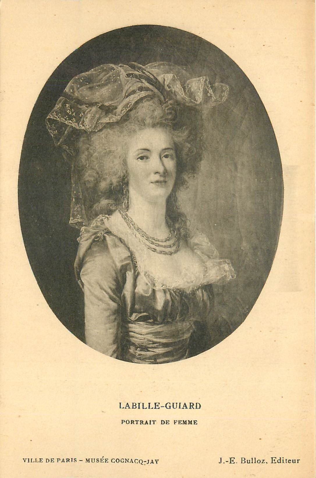CPA Labille Guiard Portrait de Femme 