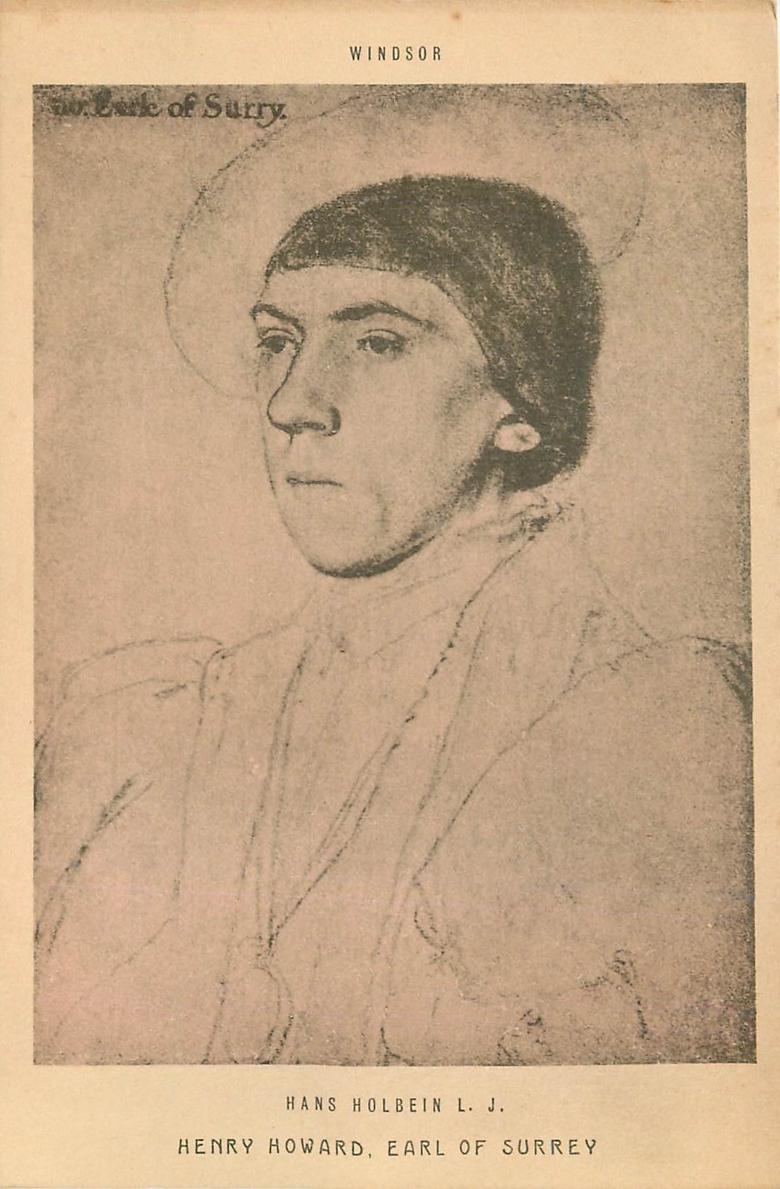 CPA Windsor Hans Holbein Henry Howard Earl of Surrey 